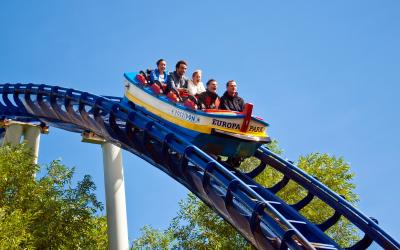 rollercoaster in Europa Park