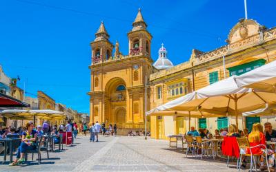 MARSAXLOKK, MALTA.