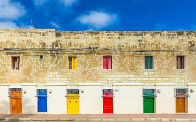 Marsaxlokk, Malta   Traditional maltese vintage house