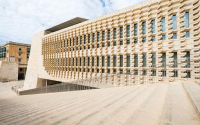Parliament House in Valletta, Malta