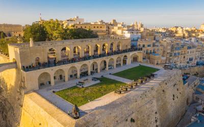 Valletta city. Malta