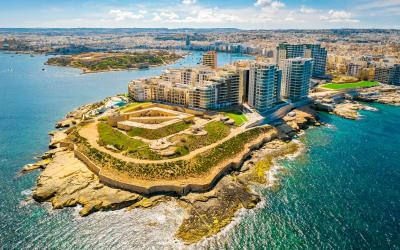 Sliema city. Malta.
