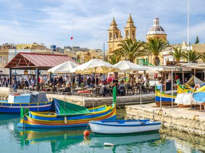 Marsaxlokk, Malta, old fisherman village