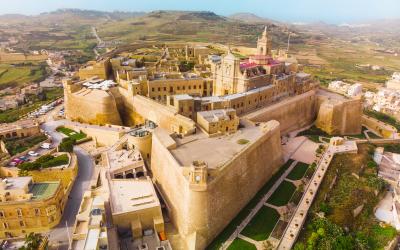 Citadel   capital city of Gozo island
