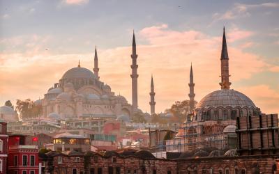 Suleymaniye mosque in Istanbul, Turkey