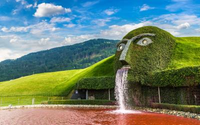 Swarovski crystal worlds   Austrija