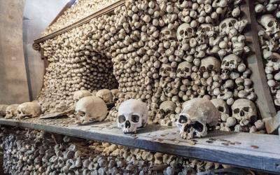 Church of Bones in Kutna Hora   Čekija