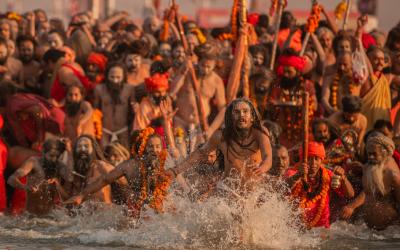 Prayagraj, Uttar Pradesh, India Kumbh Mela in Prayagraj (2)
