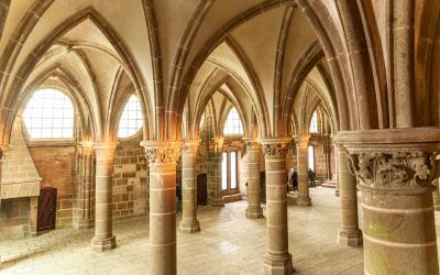 MONT SAINT MICHEL, FRANCE,