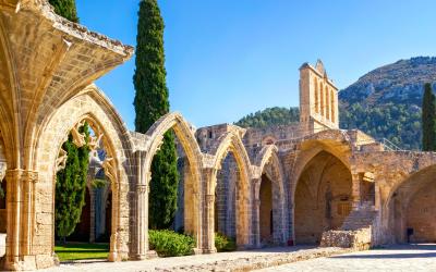 Bellapais Abbey near Kyrenia, Northern Cyprus