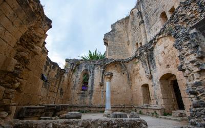 Bellapais Monastery in Kyrenia, Northern Cyprus