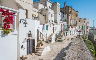 Scenic summer sight in Monopoli,