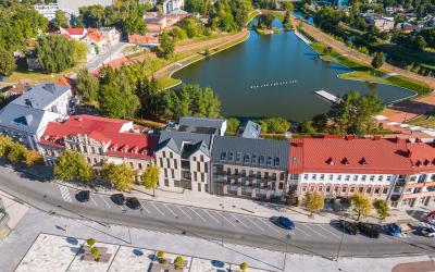 Panevėžys iš paukščio skrydžio