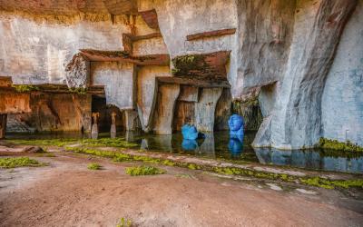 Greek theatre at Archaeological Park of Syracuse Sicily1