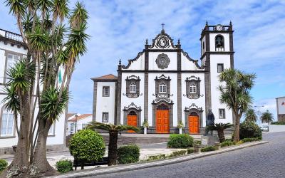 Ponta Delgada, Sao Miguel Island, Portugal.
