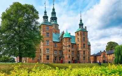 Rosenborg Castle in Copenhagen, Denmark.