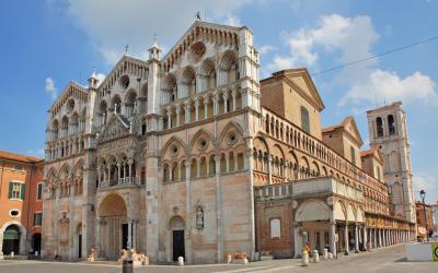 Italy Ferrara St George cathedral