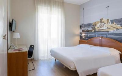B&B Hotel Pescara dvivietis kambarys