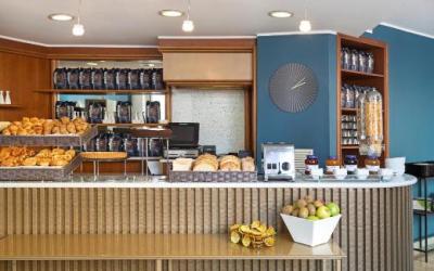 B&B Hotel Pescara pusryčių erdvė