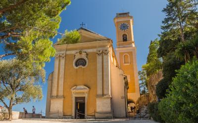 Lady of the Assumptionin in small village Eze