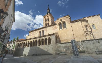 San Martin church in Segovia, Castilla y Leon, Spain.
