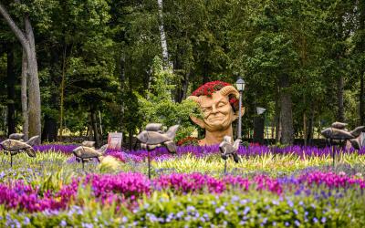 Gėlių festivalis Pakruojo dvare