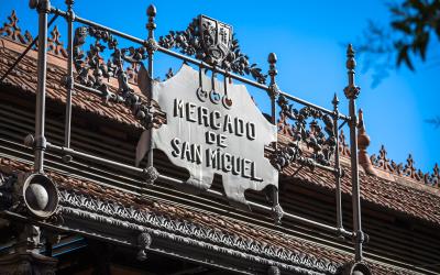 Mercado de San Miguel   famous market in Madrid, Spain