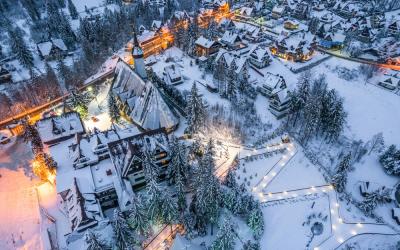 Zakopanė iš paukščio skrydžio