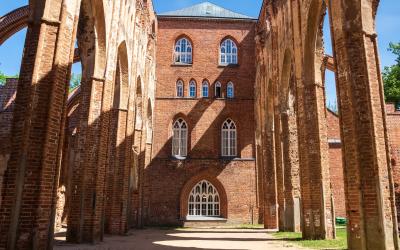 Tartu Cathedral ruin, completed in 16th century
