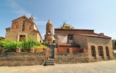 Georgian Orthodox churche dedicated to St. George of Signagi or Sighnaghi