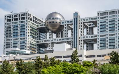 Fuji TV HQ in Odaiba.