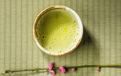 Manners of powdered green tea tea ceremony Japan