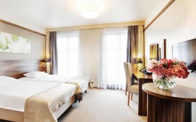 Golden Tulip Krakow City Center dvivietis kambarys su atskiromis lovomis