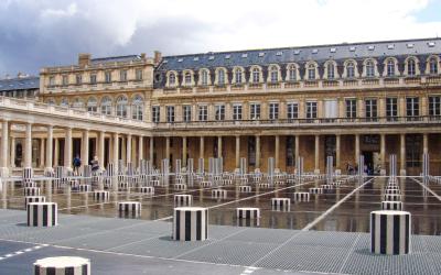 Domaine National du Palais Royal, French Royal Palace and garden in Paris