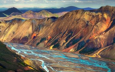 Landmannalaugar , Rainbow mountains, Iceland