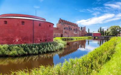 Malmo Castle or Malmohus slott in Malmo, Southern Sweden, Scandinavia