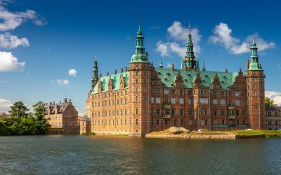 Hillerod Castle in Denmark