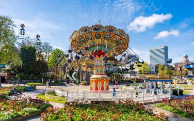 Tivoli Gardens in Copenhagen