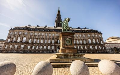 Facade of Christiansborg Palace christiansborg Slot