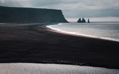 Black sand beach, Iceland 2