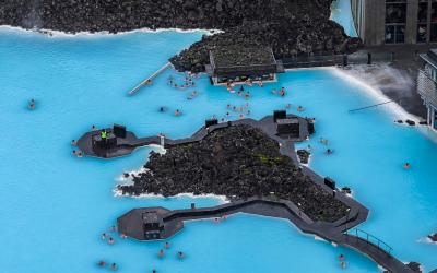 Blue lagoon, reykjanes, Iceland