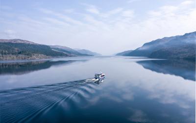 Nessie Tour Boat Exploring Loch Ness, Scotland