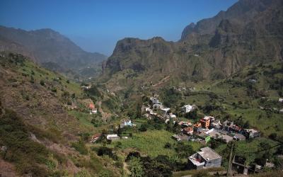 Paul valley in Cape Verde