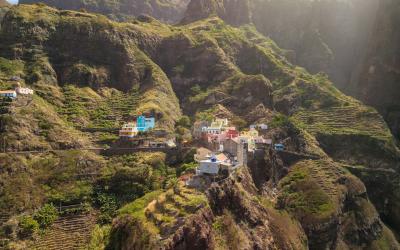 Fontainhas village, Santo Antao Island, Cape Verde